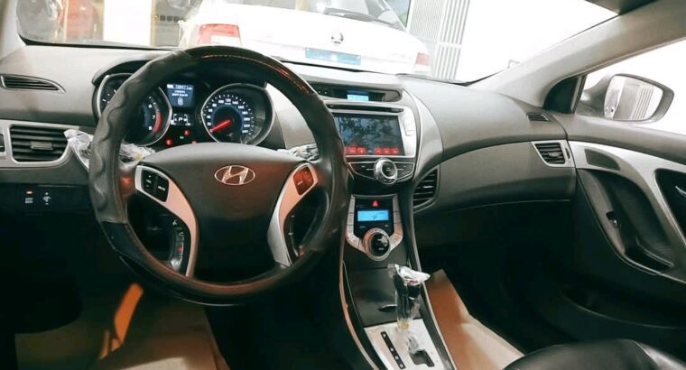 Hyundai Elantra top-of-the-range fingerprint