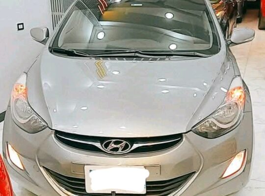 Hyundai Elantra top-of-the-range fingerprint